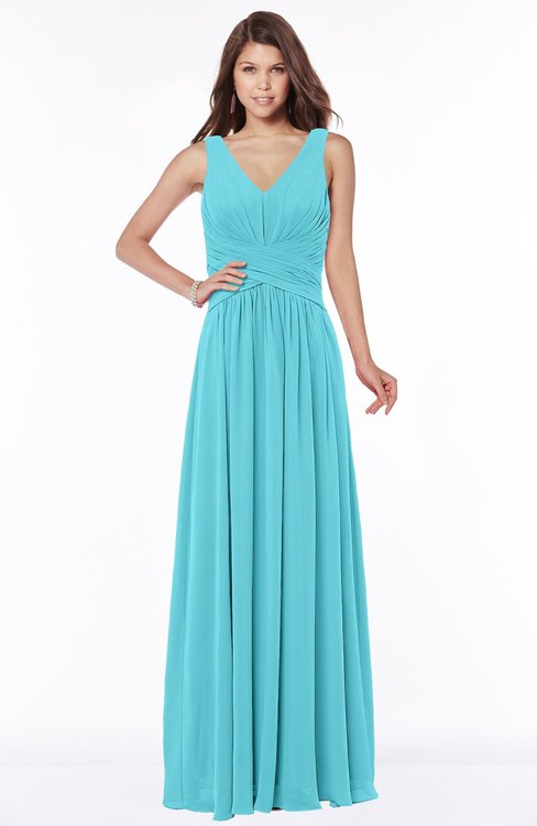 ColsBM Yasmin Turquoise Bridesmaid Dresses - ColorsBridesmaid