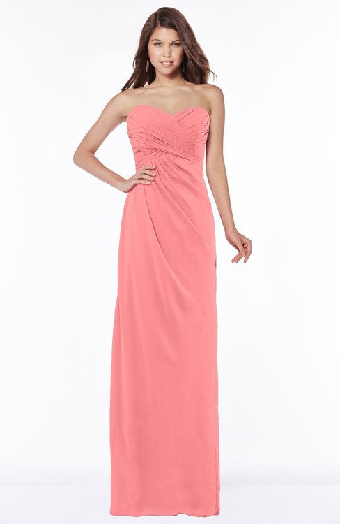 ColsBM Vanessa Shell Pink Bridesmaid Dresses - ColorsBridesmaid