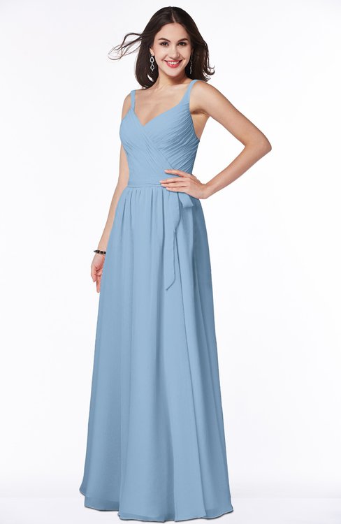 ColsBM Sariah Dusty Blue Bridesmaid Dresses - ColorsBridesmaid