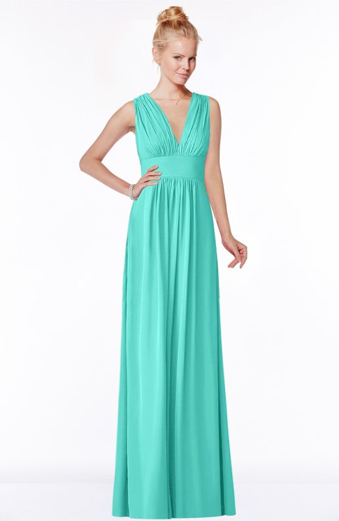 ColsBM Carolyn Blue Turquoise Bridesmaid Dresses - ColorsBridesmaid