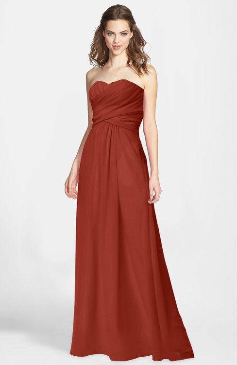 ColsBM Aliana Rust Bridesmaid Dresses - ColorsBridesmaid