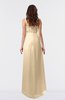 ColsBM Libby Apricot Gelato Romantic Empire Chiffon Tea Length Ruffles Bridesmaid Dresses