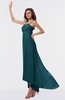 ColsBM Libby Blue Green Romantic Empire Chiffon Tea Length Ruffles Bridesmaid Dresses
