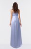 ColsBM Libby Blue Heron Romantic Empire Chiffon Tea Length Ruffles Bridesmaid Dresses