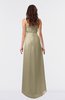 ColsBM Libby Candied Ginger Romantic Empire Chiffon Tea Length Ruffles Bridesmaid Dresses