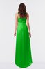 ColsBM Libby Classic Green Romantic Empire Chiffon Tea Length Ruffles Bridesmaid Dresses