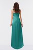 ColsBM Libby Emerald Green Romantic Empire Chiffon Tea Length Ruffles Bridesmaid Dresses