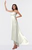 ColsBM Libby Ivory Romantic Empire Chiffon Tea Length Ruffles Bridesmaid Dresses