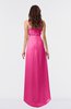 ColsBM Libby Rose Pink Romantic Empire Chiffon Tea Length Ruffles Bridesmaid Dresses