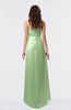 ColsBM Libby Sage Green Romantic Empire Chiffon Tea Length Ruffles Bridesmaid Dresses