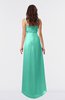 ColsBM Libby Seafoam Green Romantic Empire Chiffon Tea Length Ruffles Bridesmaid Dresses