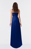 ColsBM Libby Sodalite Blue Romantic Empire Chiffon Tea Length Ruffles Bridesmaid Dresses