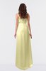 ColsBM Libby Soft Yellow Romantic Empire Chiffon Tea Length Ruffles Bridesmaid Dresses