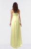 ColsBM Libby Wax Yellow Romantic Empire Chiffon Tea Length Ruffles Bridesmaid Dresses
