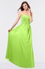ColsBM Danica Bright Green Simple Sheath Sweetheart Backless Floor Length Pleated Bridesmaid Dresses