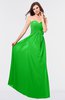 ColsBM Danica Classic Green Simple Sheath Sweetheart Backless Floor Length Pleated Bridesmaid Dresses