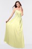 ColsBM Danica Wax Yellow Simple Sheath Sweetheart Backless Floor Length Pleated Bridesmaid Dresses