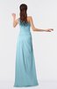ColsBM Moriah Aqua Simple Sheath Sleeveless Chiffon Floor Length Sequin Bridesmaid Dresses