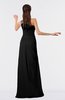 ColsBM Moriah Black Simple Sheath Sleeveless Chiffon Floor Length Sequin Bridesmaid Dresses