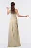 ColsBM Moriah Champagne Simple Sheath Sleeveless Chiffon Floor Length Sequin Bridesmaid Dresses