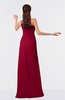 ColsBM Moriah Dark Red Simple Sheath Sleeveless Chiffon Floor Length Sequin Bridesmaid Dresses