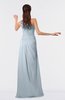 ColsBM Moriah Illusion Blue Simple Sheath Sleeveless Chiffon Floor Length Sequin Bridesmaid Dresses