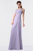 ColsBM Moriah Light Purple Simple Sheath Sleeveless Chiffon Floor Length Sequin Bridesmaid Dresses
