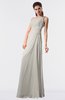 ColsBM Moriah Off White Simple Sheath Sleeveless Chiffon Floor Length Sequin Bridesmaid Dresses