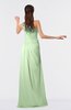 ColsBM Moriah Pale Green Simple Sheath Sleeveless Chiffon Floor Length Sequin Bridesmaid Dresses