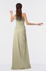 ColsBM Moriah Putty Simple Sheath Sleeveless Chiffon Floor Length Sequin Bridesmaid Dresses