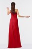 ColsBM Moriah Red Simple Sheath Sleeveless Chiffon Floor Length Sequin Bridesmaid Dresses