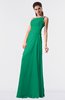 ColsBM Moriah Sea Green Simple Sheath Sleeveless Chiffon Floor Length Sequin Bridesmaid Dresses