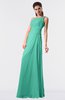 ColsBM Moriah Seafoam Green Simple Sheath Sleeveless Chiffon Floor Length Sequin Bridesmaid Dresses