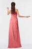 ColsBM Moriah Shell Pink Simple Sheath Sleeveless Chiffon Floor Length Sequin Bridesmaid Dresses