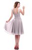 ColsBM Marina Blush Informal Zipper Chiffon Knee Length Sequin Bridesmaid Dresses