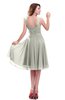 ColsBM Marina Cream Informal Zipper Chiffon Knee Length Sequin Bridesmaid Dresses