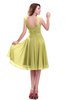 ColsBM Marina Daffodil Informal Zipper Chiffon Knee Length Sequin Bridesmaid Dresses