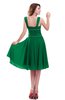 ColsBM Marina Green Informal Zipper Chiffon Knee Length Sequin Bridesmaid Dresses