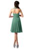 ColsBM Holly Beryl Green Simple A-line Sleeveless Zipper Chiffon Graduation Dresses