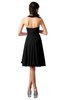 ColsBM Holly Black Simple A-line Sleeveless Zipper Chiffon Graduation Dresses