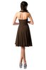 ColsBM Holly Chocolate Brown Simple A-line Sleeveless Zipper Chiffon Graduation Dresses