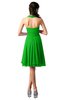 ColsBM Holly Classic Green Simple A-line Sleeveless Zipper Chiffon Graduation Dresses