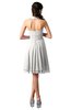 ColsBM Holly Cloud White Simple A-line Sleeveless Zipper Chiffon Graduation Dresses