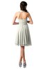 ColsBM Holly Cream Simple A-line Sleeveless Zipper Chiffon Graduation Dresses