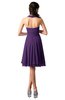 ColsBM Holly Dark Purple Simple A-line Sleeveless Zipper Chiffon Graduation Dresses