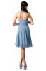 ColsBM Holly Dusty Blue Simple A-line Sleeveless Zipper Chiffon Graduation Dresses