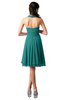 ColsBM Holly Emerald Green Simple A-line Sleeveless Zipper Chiffon Graduation Dresses
