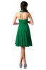 ColsBM Holly Green Simple A-line Sleeveless Zipper Chiffon Graduation Dresses