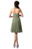 ColsBM Holly Moss Green Simple A-line Sleeveless Zipper Chiffon Graduation Dresses