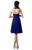 ColsBM Holly Nautical Blue Simple A-line Sleeveless Zipper Chiffon Graduation Dresses